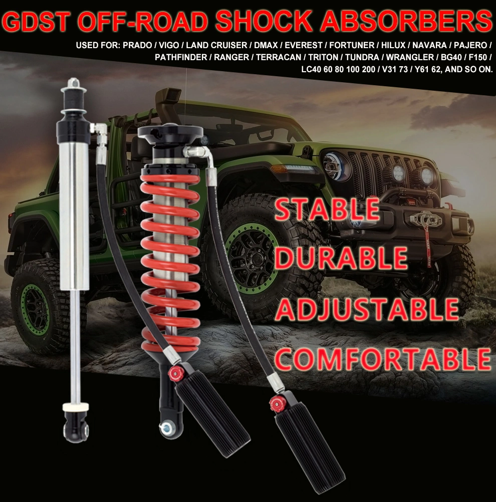 Factoyr Supplier Gdst Nitrogen Gas Adjustable Shock Absorber Suspension Lift Kit for Ford F150 2014