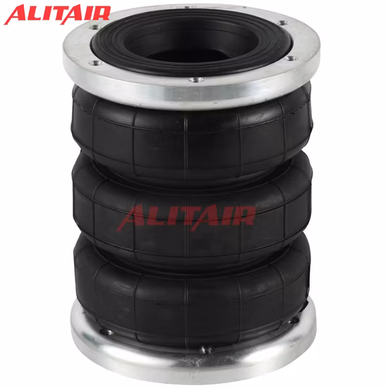 Universal Air Bags Spring Air Ride Lift Performance Custom Suspension Kit 3s2300f with Aluminium Flange for Car Truck Trailer