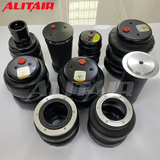 Universal Air Bags Spring Air Ride Lift Performance Custom Suspension Kit 3s2300f with Aluminium Flange for Car Truck Trailer