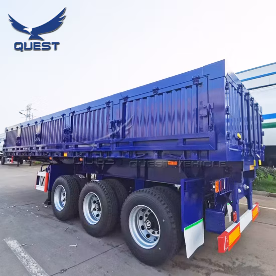 3-х осный прицеп-самосвал, полуприцеп-самосвал для Африки