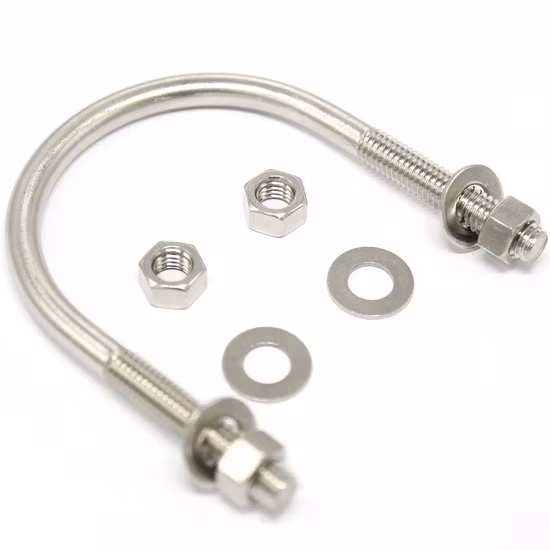 Нержавеющая сталь SS304 SS316L 309S 310S U Болт Супер Дуплексный болт с шестигранной головкой Hastelloy 1.4529 904L 254smo Болт с буртиком Inconel Incoloy Monel Шпилька Сделано в Китае